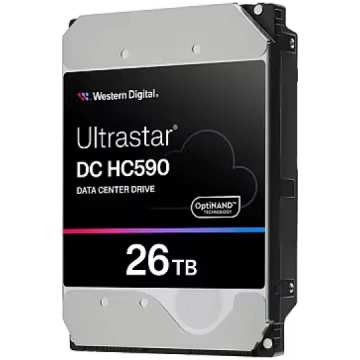 Western Digital 26TB, 7200rpm, 512MB, SAS, Ultrast