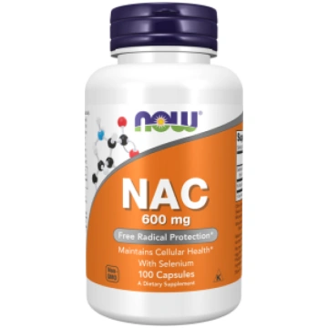 NAC 600 mg Now Foods 100 vcaps