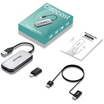 Ottocast belaidis CarPlay / Android Auto adapteris