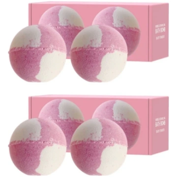 Kundal Bubble & Sparkling Bath Bomb Baby Powder 4 