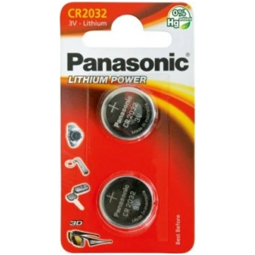 Panasonic Baterija Lithium Power Cr2032 220mah 1ga