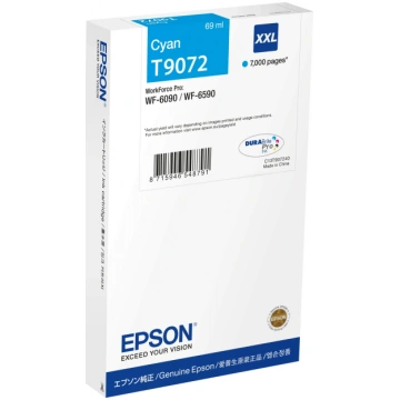 Tuša Epson Tuša T9072 Cyan 69ml Sērijai Wf-6090/65