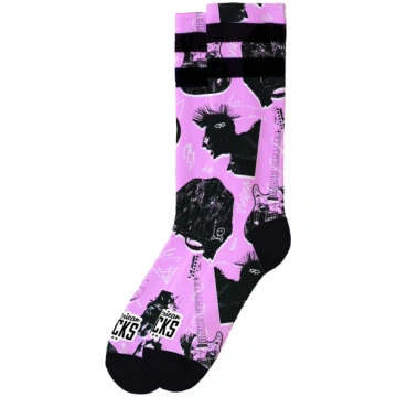 Pusgarās zeķes American Socks Signature Street Rio