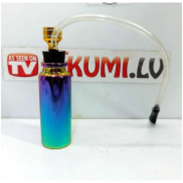 Stikla mini bongs – pīpe smēķēšanai, kabatas ūdens