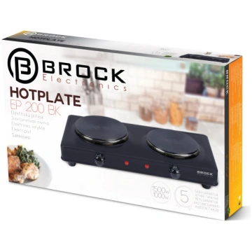 Brock Plīts virsma EP 200 BK