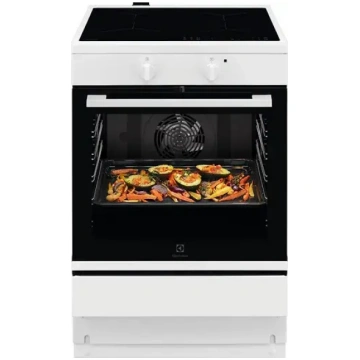 "Electrolux LKI64404NW indukcijas plīts, balta