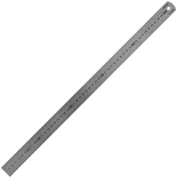 Lineāls (Nerūsējošā tērauda) centimetru skala 500m