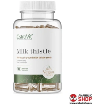 OstroVit Milk Thistle VEGE Piena Dadzis 90 kapsula