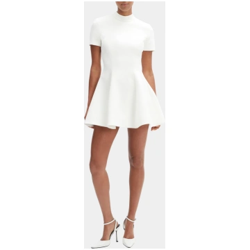 Zephyra Collar Mini Dress Bardot