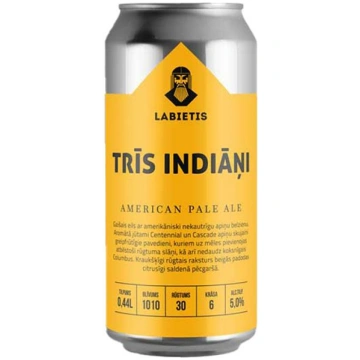 Alus Labietis Trīs indiāņi 5% skārd