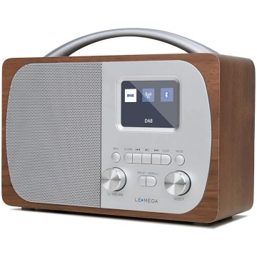 LEMEGA DR5 Pārnēsājamais DAB/DAB+ digitālais radio
