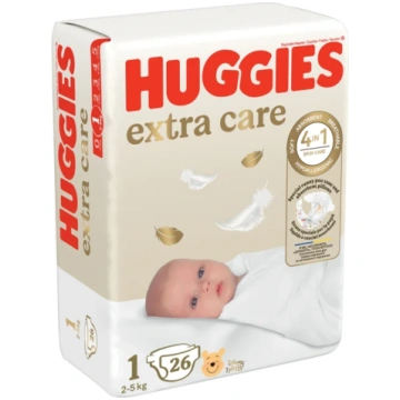 Huggies Extra Care autiņbiksītes, 26.gab., 1. izmē