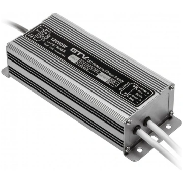 LED transformators, ūdensdrošs IP67, 80W, DC12V, L