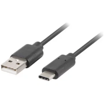 Lanberg USB Type-C to USB Type-A 2.0 Cable Black Q