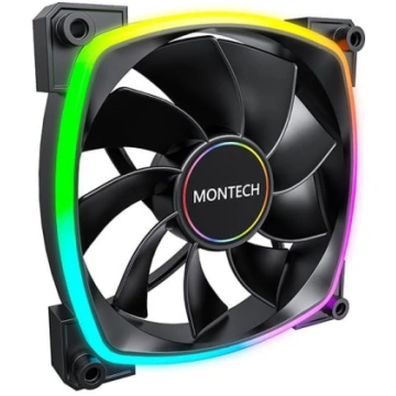 Montech CASE FAN 140MM/RX140 PWM BLACK MONTECH RX1