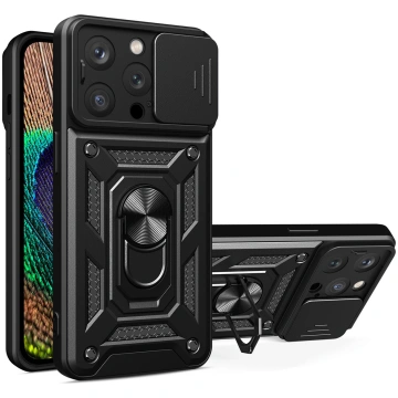 Hybrid Armor Camshield case for iPhone 14 Pro Max 