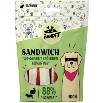 MR.BANDIT SANDWICH BEEF/RABBIT /KĀRT LIELLOPS AR T
