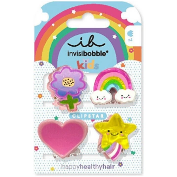 Matu sprādzes Invisibobble Clipstar Kids Happy Wor