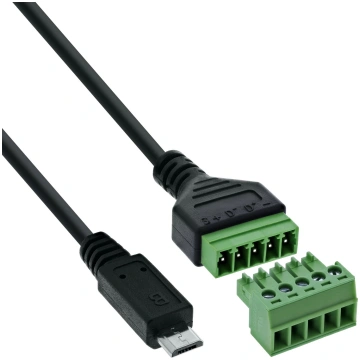 Adapter USB Delock InLine 92504C Micro USB Adapter