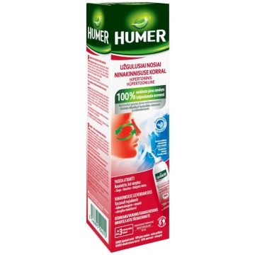 HUMER 050, hipertonisks šķīdums pret saaukstēšanos