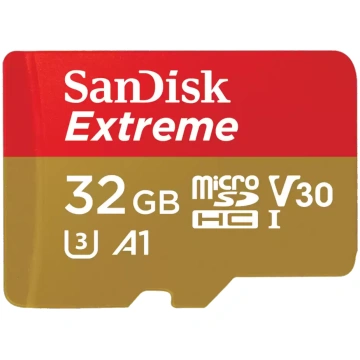 SanDisk Extreme microSDHC 100MBs, 32 GB