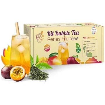 Bubble Tea Passion Kit - Ražots Francijā - 6 burbu