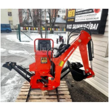 Ekskavators mini ekskavators pievienojams 3 punktu