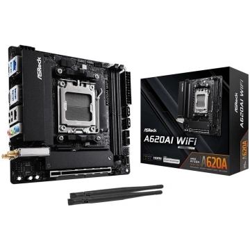 ASRock A620AI WiFi AMD A620A Socket AM5 mini ITX |