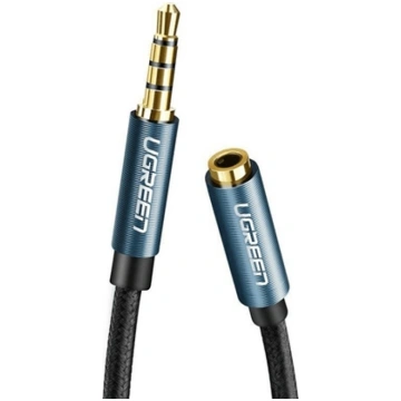 Kabel Ugreen Jack 3.5mm - Jack 3.5mm 1.5m niebiesk