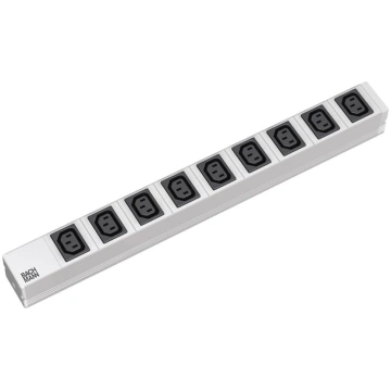 Bachmann 19" socket strip with 9x C13 sockets, wit