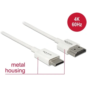 Delock Cable High Speed HDMI with Ethernet - HDMI-