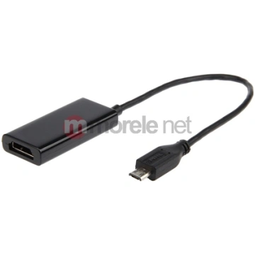 Adapter USB Gembird microUSB - HDMI Czarny (AMHL00
