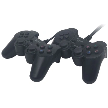 Kontrolieris Gembird Double USB dual vibration gam