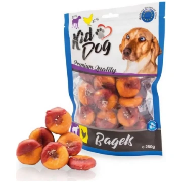 KIDDOG ādas donuti ar jēru un vistu 250g