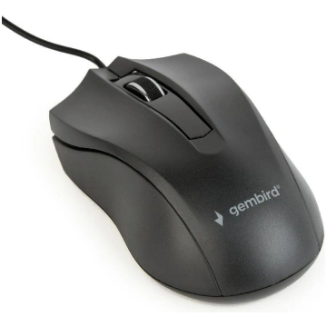 Gembird optical mouse MUS-3B-01 1000 DPI USB Black