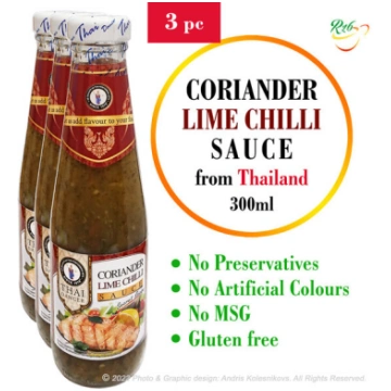 Koriandra, laima čili mērce. Coriander Lime Chilli