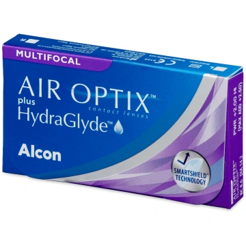 Air Optix plus HydraGlyde Multifocal (3 lēcas) Alc