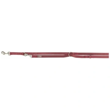 Trixie Adjustable Leash, 2m, Xs, Sangria