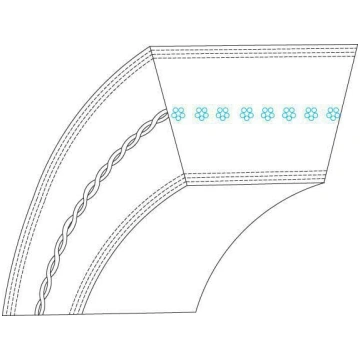 Honda Machinery Parts Ķīļsiksna SaV siksna29 22431