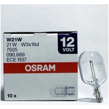 ORIGINAL 12V W21W 21W 12V W3X16D UNV1 Osram