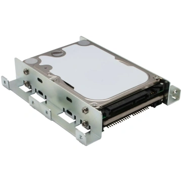 InLine Turētājs 2.5" HDD SSD uz 3.5" Metāls Sudrab