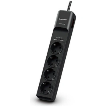 CyberPower P0420SUD0-DE Surge Protectors Black