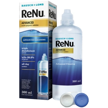 RENU Advanced šķīdums kontaktlēcām, 360 ml