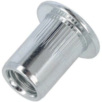 Rivet nut; M8; steel; Ømount.hole: 11mm; L: 17mm; 
