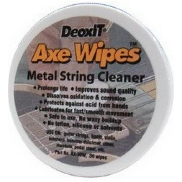 Caig DeoxIT AxeWipes metal strings treatment CAIG 