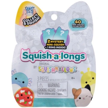 SQUISHMALLOWS SQUISH-A-LONGS figūriņas, 2-paka nec