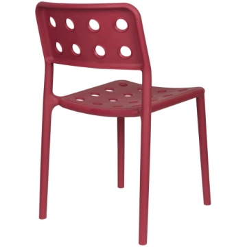Āra krēsls Chair Serra Red Zuiver, DUTCH BONE, Whi