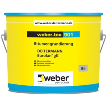 Weber Tec 901 bituma hidroizolējoša emulsija bez š