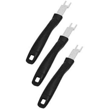 3 grilu režģu pacēlāju komplekts, nerūsējošais tēr