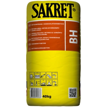 Betons Sakret BH, remonta, 40 kg